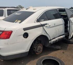 junkyard find 2013 ford police interceptor sedan