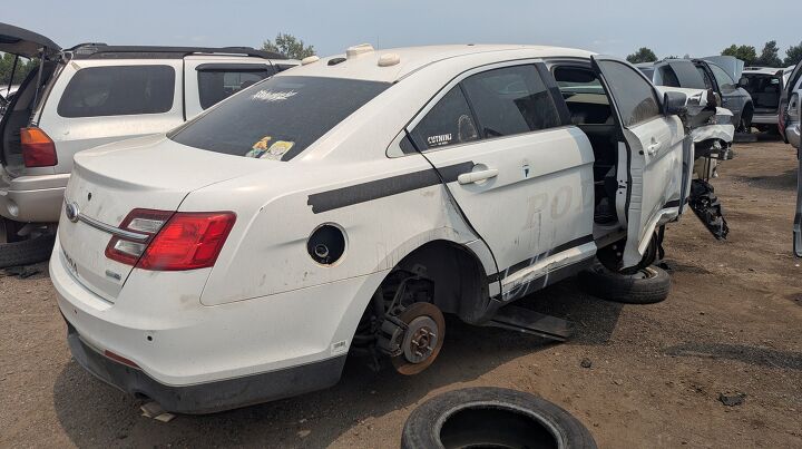 junkyard find 2013 ford police interceptor sedan