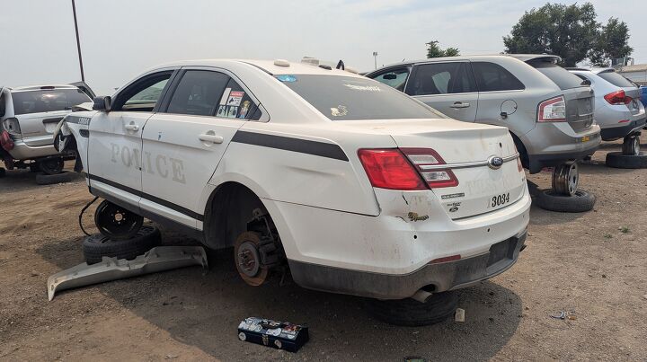 junkyard find 2013 ford police interceptor sedan