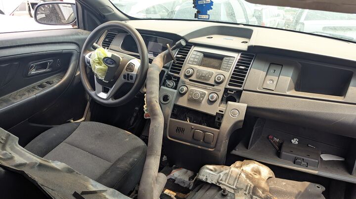junkyard find 2013 ford police interceptor sedan
