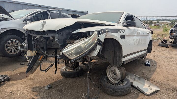 junkyard find 2013 ford police interceptor sedan