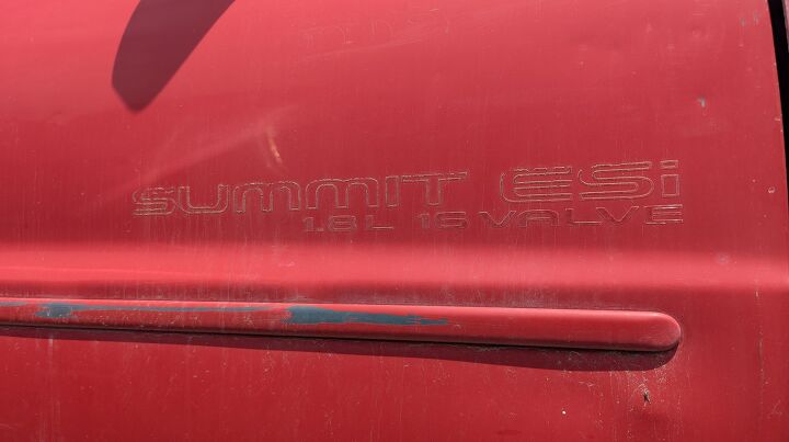 junkyard find 1995 eagle summit esi coupe
