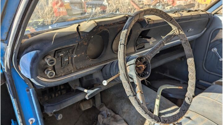 junkyard find 1971 ford maverick grabber