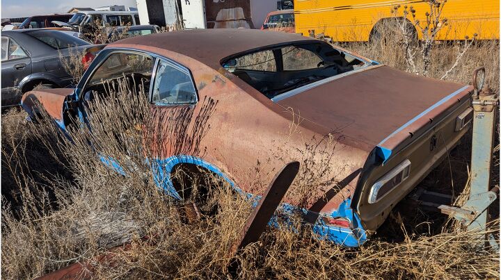 junkyard find 1971 ford maverick grabber
