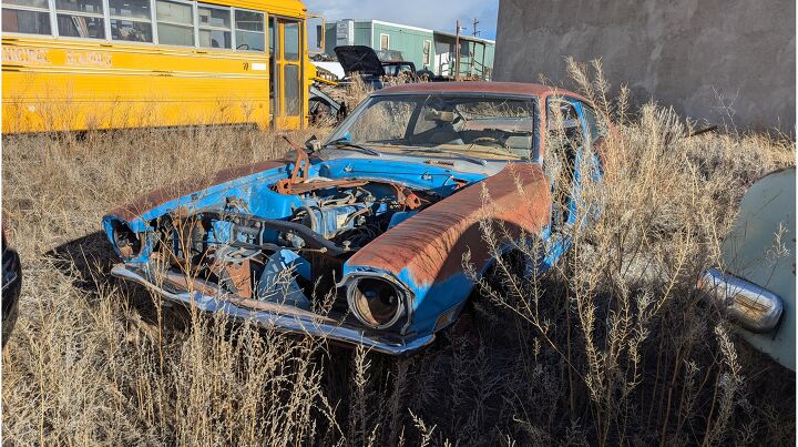 junkyard find 1971 ford maverick grabber