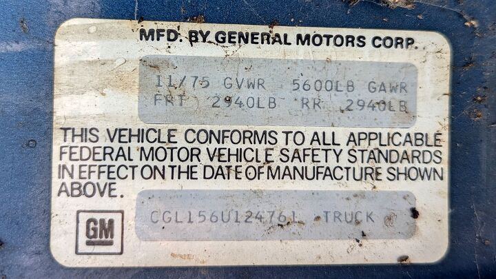 junkyard find 1976 chevrolet chevy van