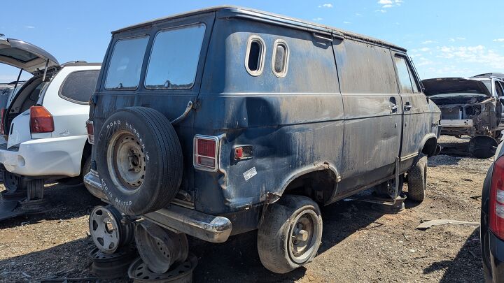 junkyard find 1976 chevrolet chevy van