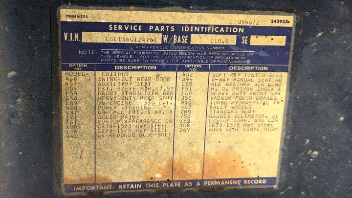junkyard find 1976 chevrolet chevy van