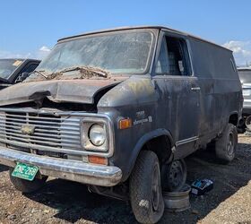 junkyard find 1976 chevrolet chevy van