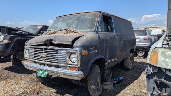 junkyard find 1976 chevrolet chevy van