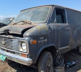 junkyard find 1976 chevrolet chevy van