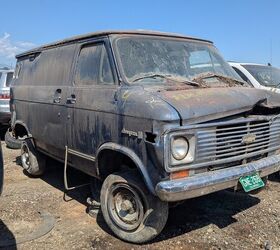 junkyard find 1976 chevrolet chevy van