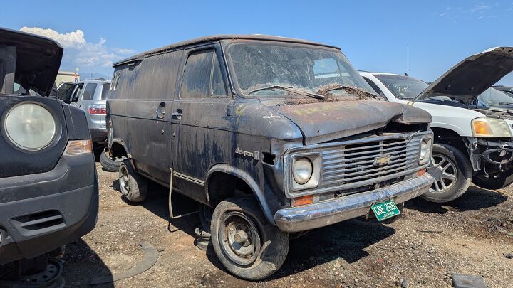 junkyard find 1976 chevrolet chevy van