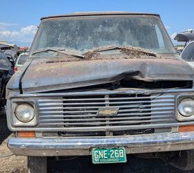 junkyard find 1976 chevrolet chevy van