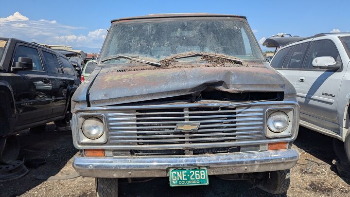 junkyard find 1976 chevrolet chevy van