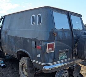 junkyard find 1976 chevrolet chevy van