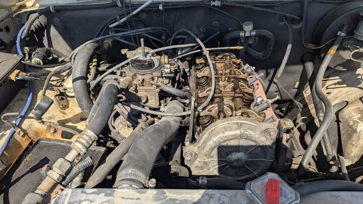junkyard find 1986 isuzu trooper ii ls