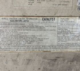 junkyard find 1986 isuzu trooper ii ls