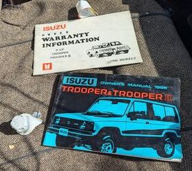 junkyard find 1986 isuzu trooper ii ls
