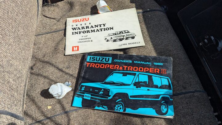 junkyard find 1986 isuzu trooper ii ls