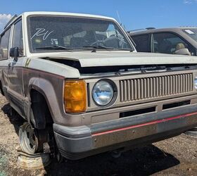 junkyard find 1986 isuzu trooper ii ls