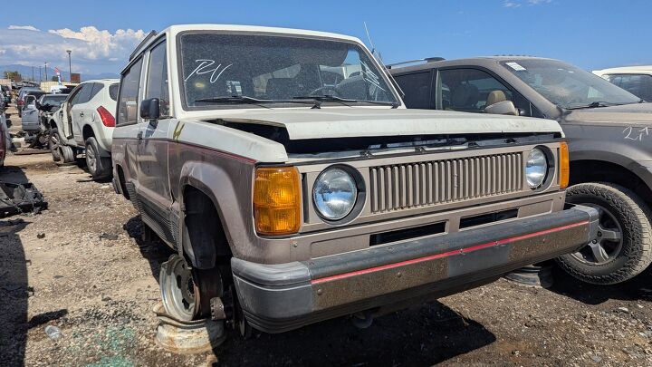 junkyard find 1986 isuzu trooper ii ls