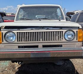 junkyard find 1986 isuzu trooper ii ls