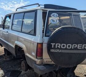 junkyard find 1986 isuzu trooper ii ls