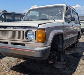 junkyard find 1986 isuzu trooper ii ls