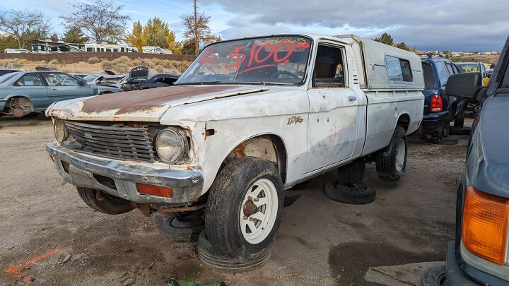 junkyard find 1986 isuzu trooper ii ls