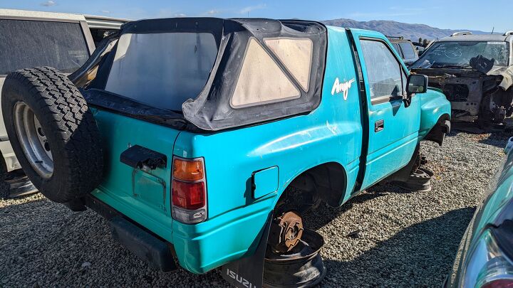 junkyard find 1986 isuzu trooper ii ls