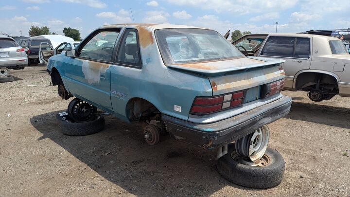 junkyard find 1992 plymouth sundance duster