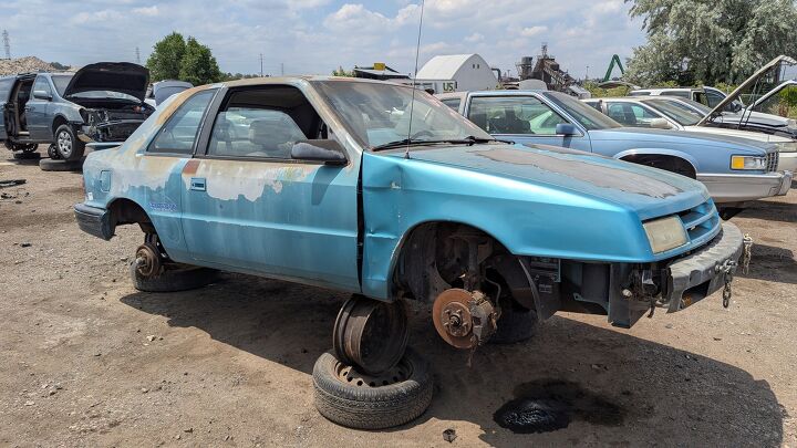 junkyard find 1992 plymouth sundance duster