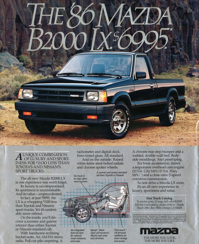 junkyard find 1992 mazda b2200 se 5 cab plus