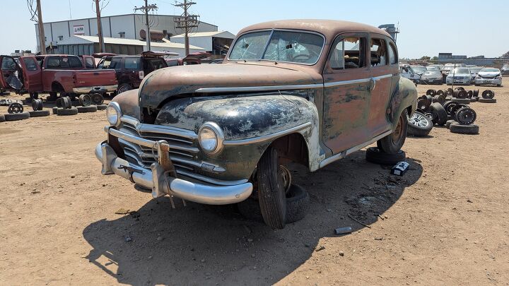 junkyard find 1948 plymouth special de luxe 4 door sedan