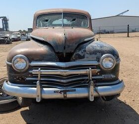 junkyard find 1948 plymouth special de luxe 4 door sedan