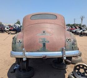 junkyard find 1948 plymouth special de luxe 4 door sedan
