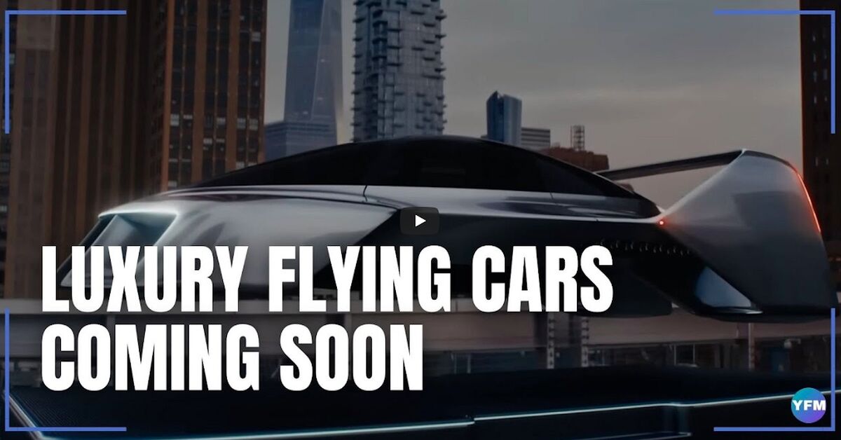 Luxury Flying Cars Coming Soon