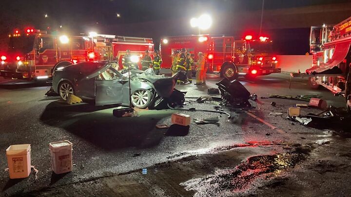 Tesla Buys Out Its Fire Truck Autopilot Case Before Trial