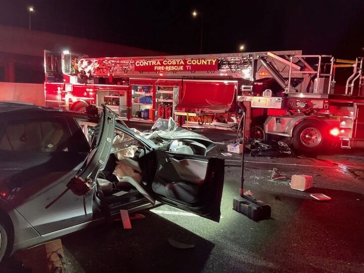 Tesla Buys Out Its Fire Truck Autopilot Case Before Trial