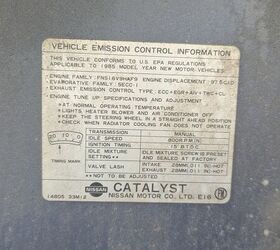 junkyard find 1985 nissan sentra deluxe wagon