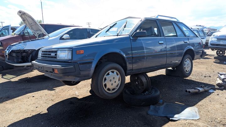 junkyard find 1985 nissan sentra deluxe wagon