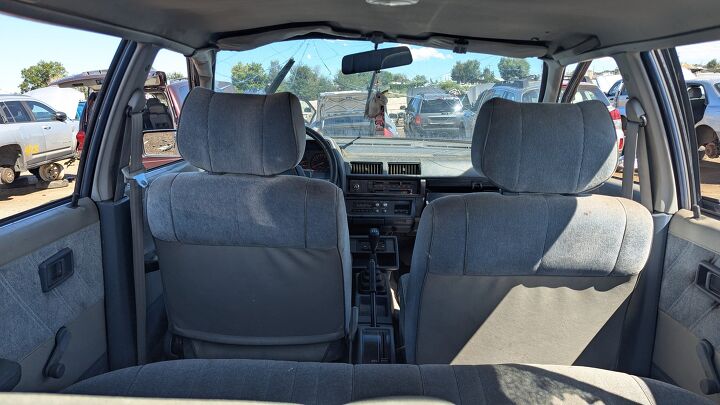 junkyard find 1985 nissan sentra deluxe wagon
