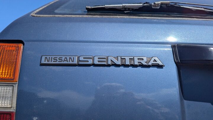 junkyard find 1985 nissan sentra deluxe wagon