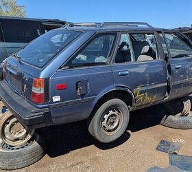 junkyard find 1985 nissan sentra deluxe wagon