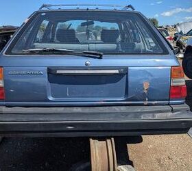 junkyard find 1985 nissan sentra deluxe wagon