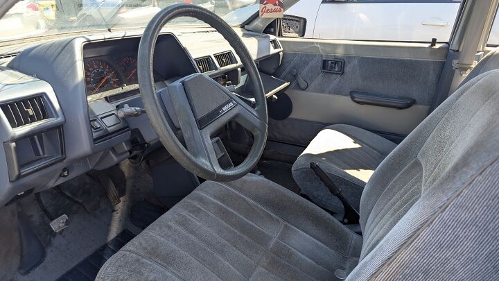 junkyard find 1985 nissan sentra deluxe wagon