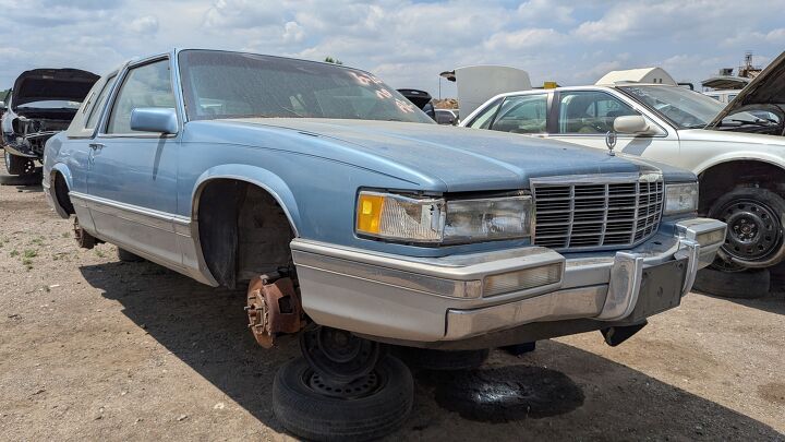 junkyard find 1992 cadillac coupe de ville