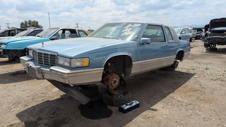 junkyard find 1992 cadillac coupe de ville