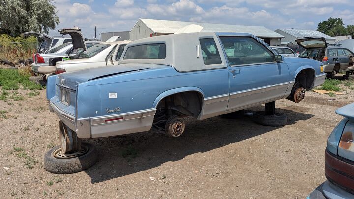 junkyard find 1992 cadillac coupe de ville